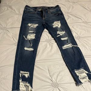 American Eagle crop jeggings